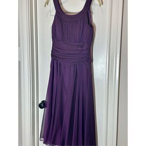 B2 grape Midi evening dress Size 6